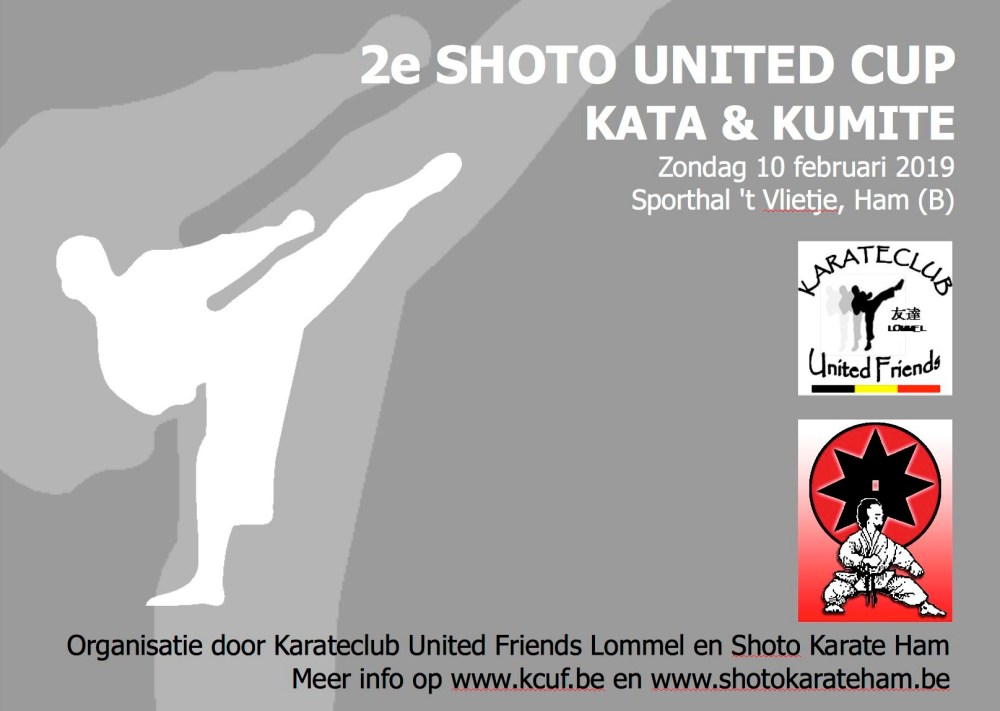 2e shoto united cup 2019 affiche